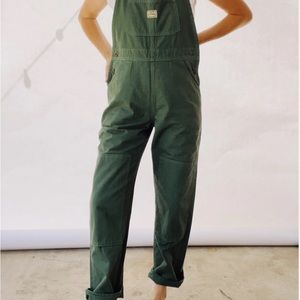 Hey Gang women’s kneepatch overalls size 4 in fatigue